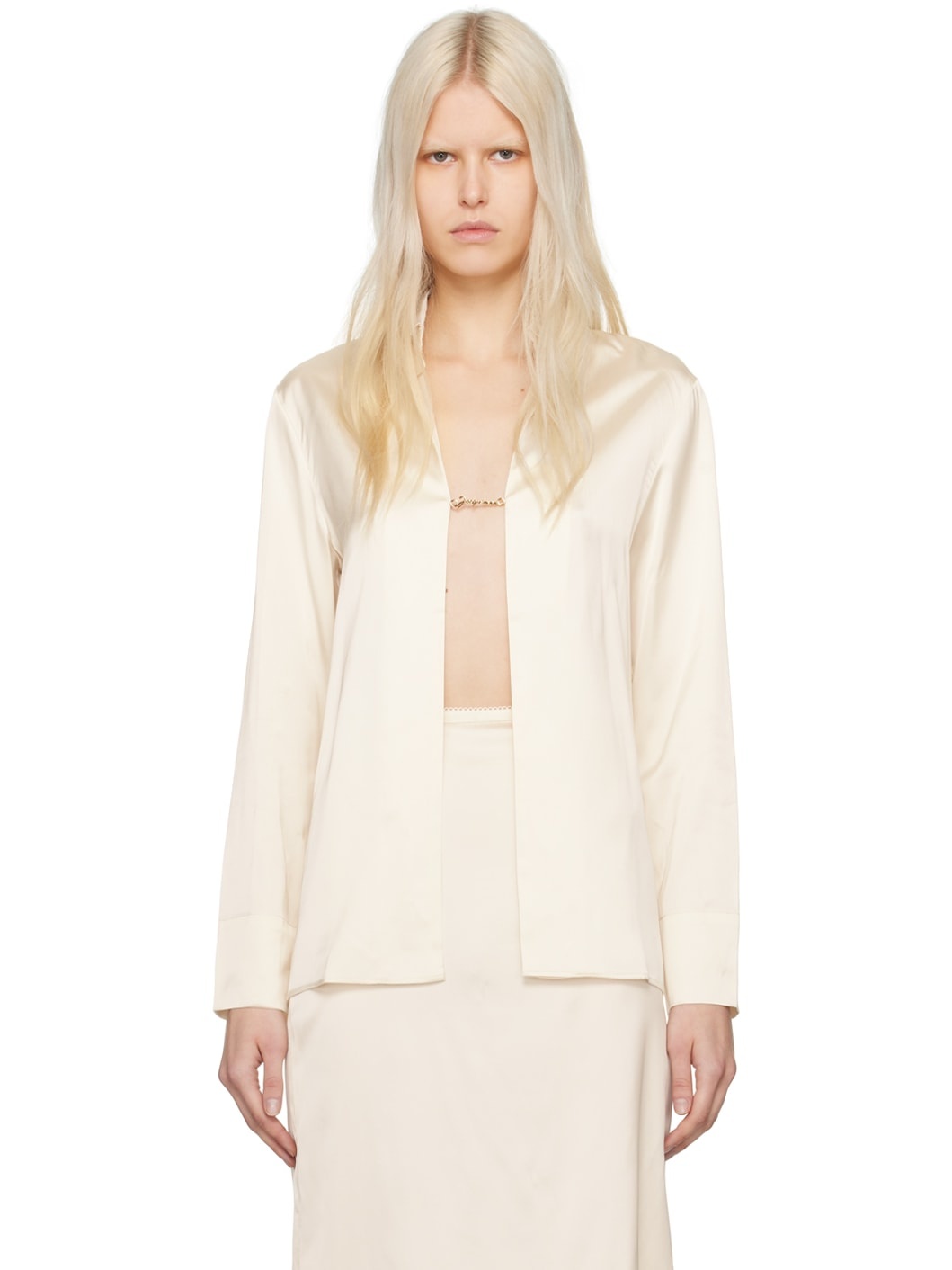 Off-White Le Papier 'La Chemise Notte' Shirt - 1
