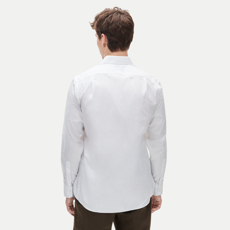 Ludlow Premium cotton dress shirt with point collar 5