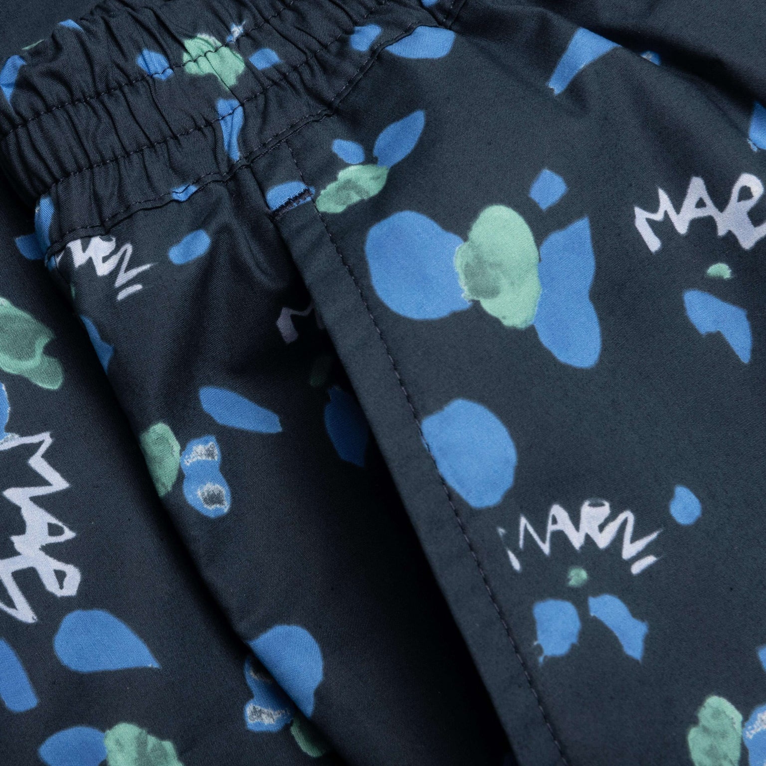 BLUE POPLIN SHORTS - INK - 3