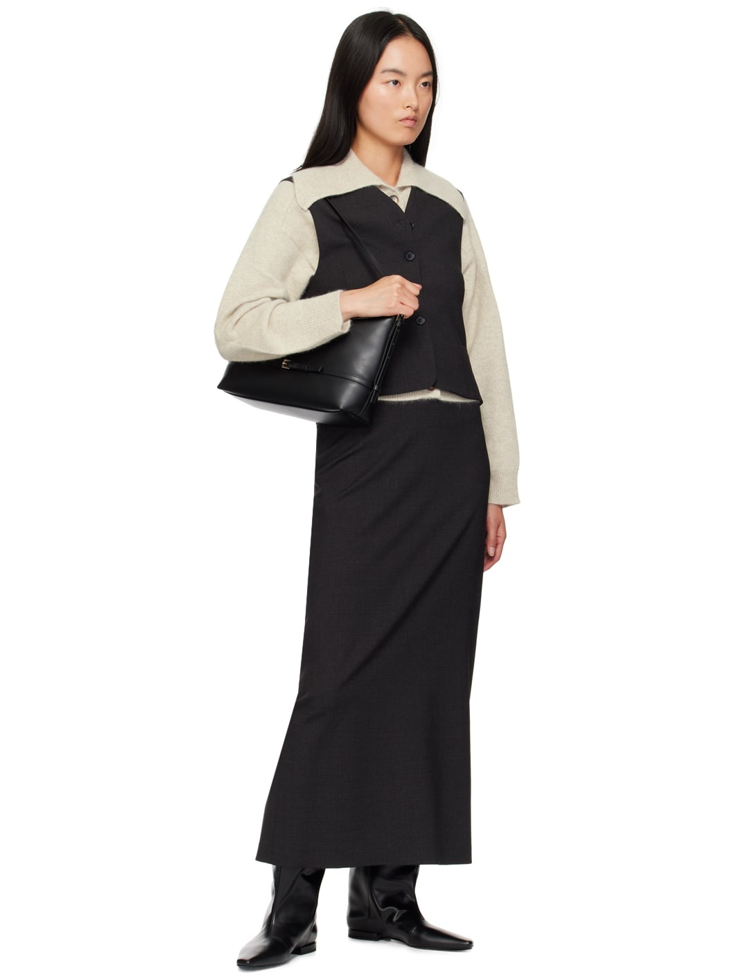 Black Lirone Tall Boots - 5