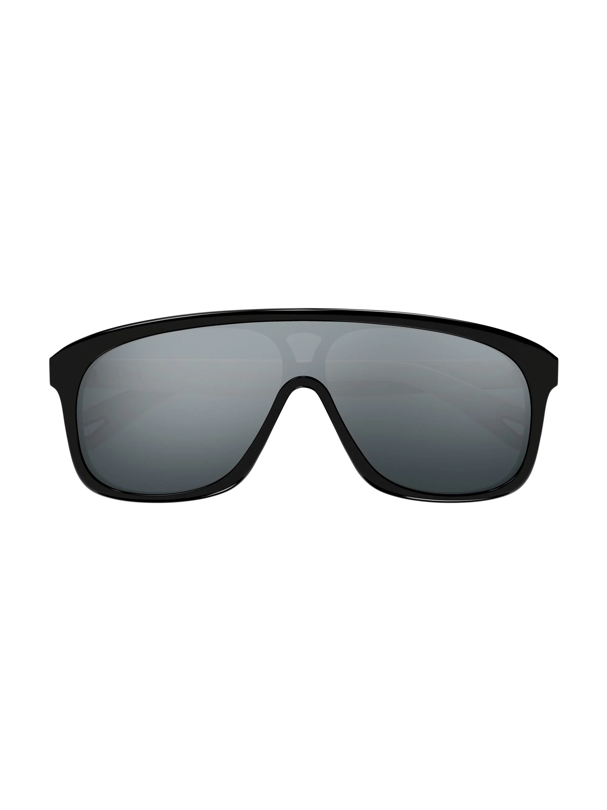 Women's Mirror Sunglasses - Black - 1