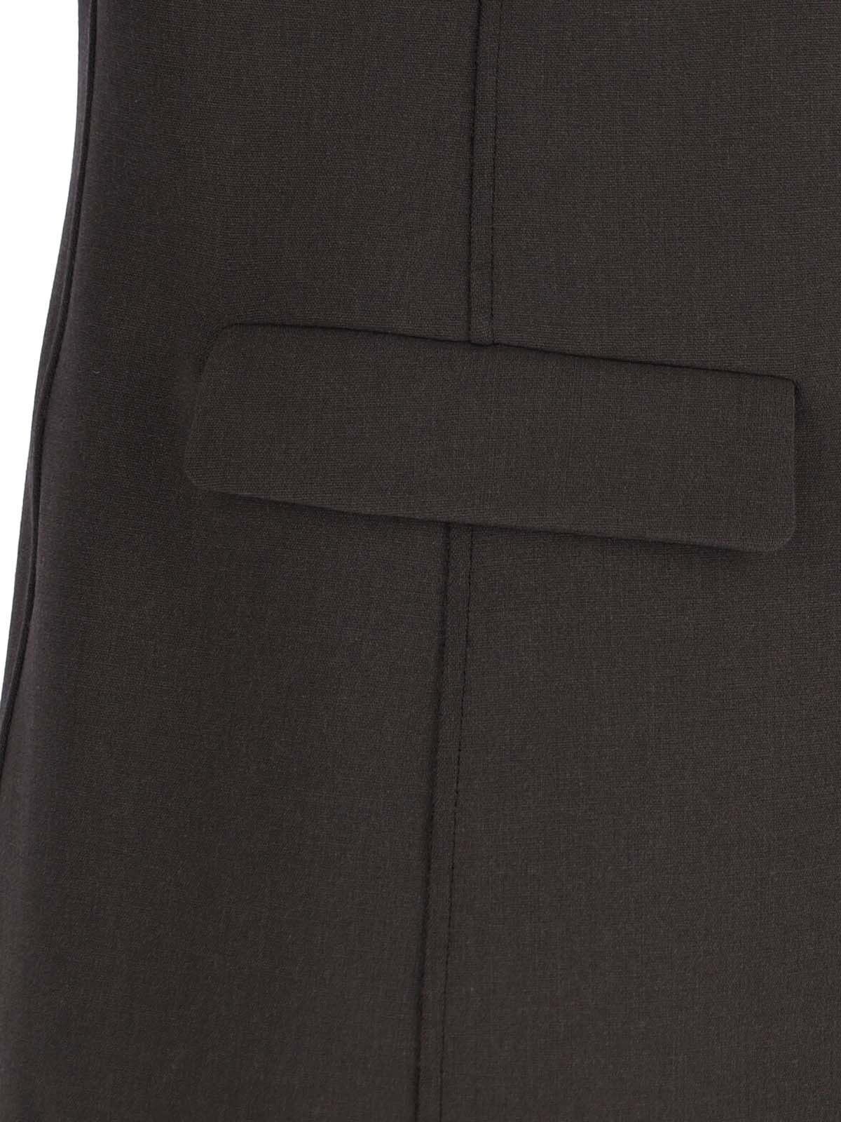 DOUBLE-BREASTED VIRGIN WOOL BLAZER - 5