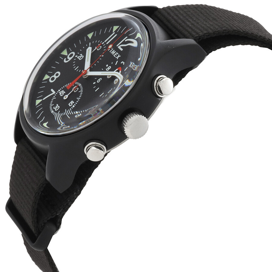 Timex - Timex MK1 Chronograph Quartz Black Dial Men's Watch TW2R67700 - 2