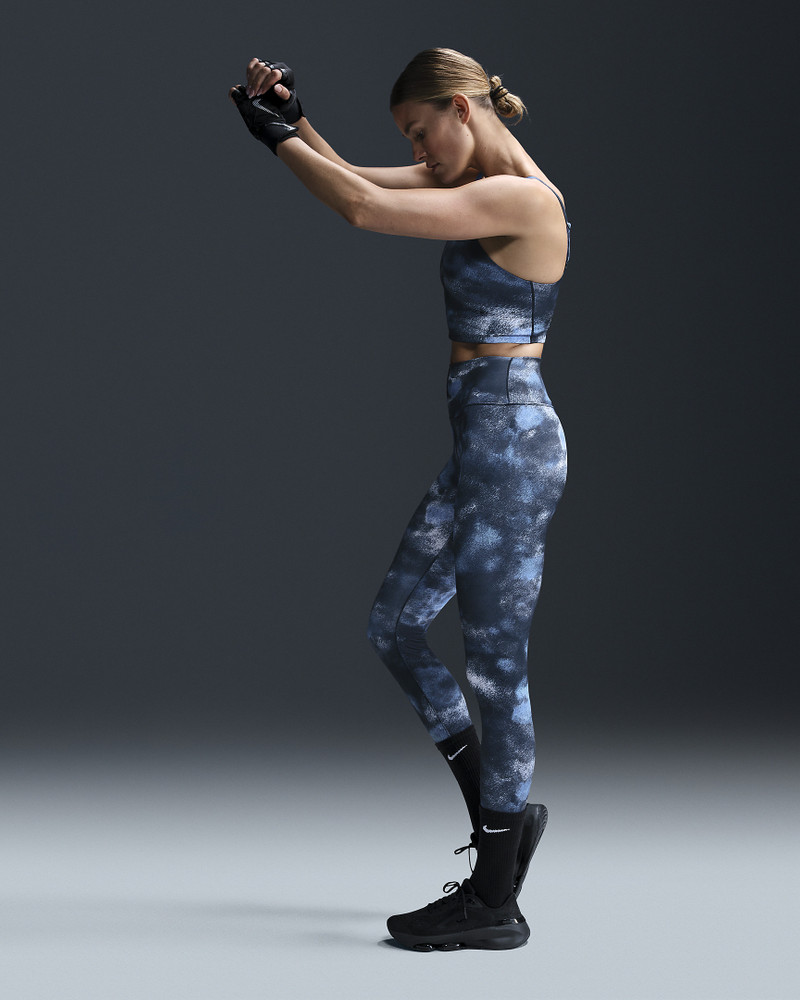 Nike One Women's High-Waisted 7/8 Printed Leggings 4