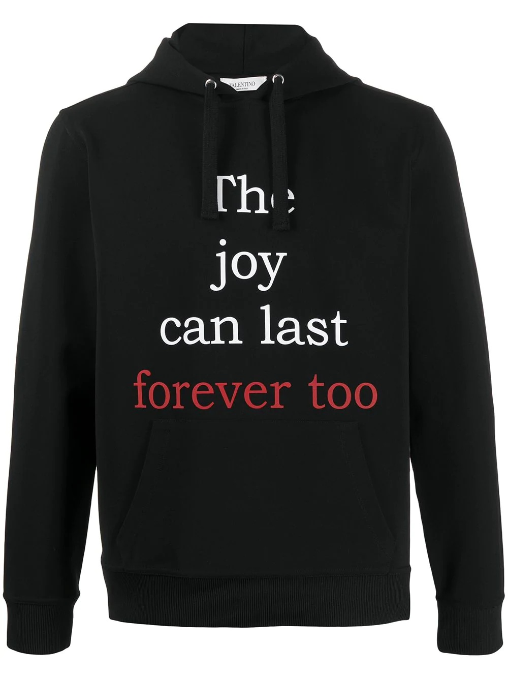 joy forever print hoodie - 1