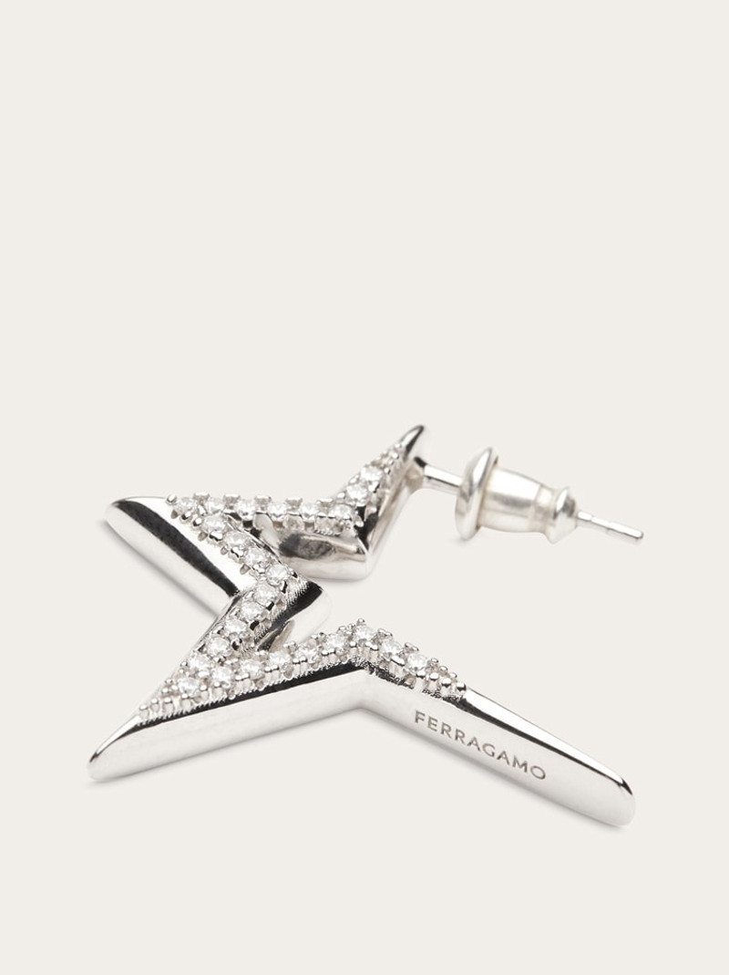 STAR EARRINGS WITH CRYSTALS 4