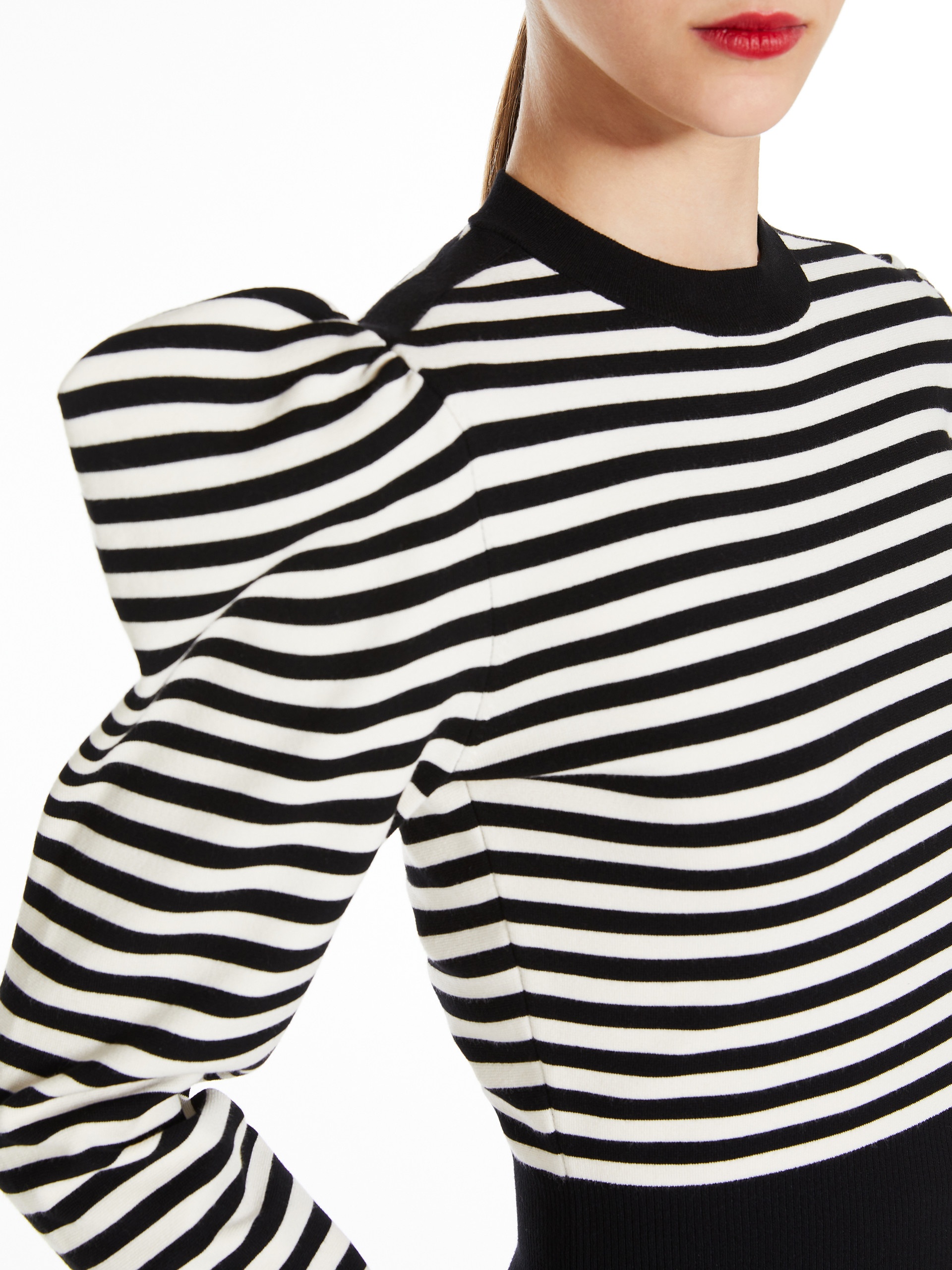 VOLPINO Striped viscose jumper - 5