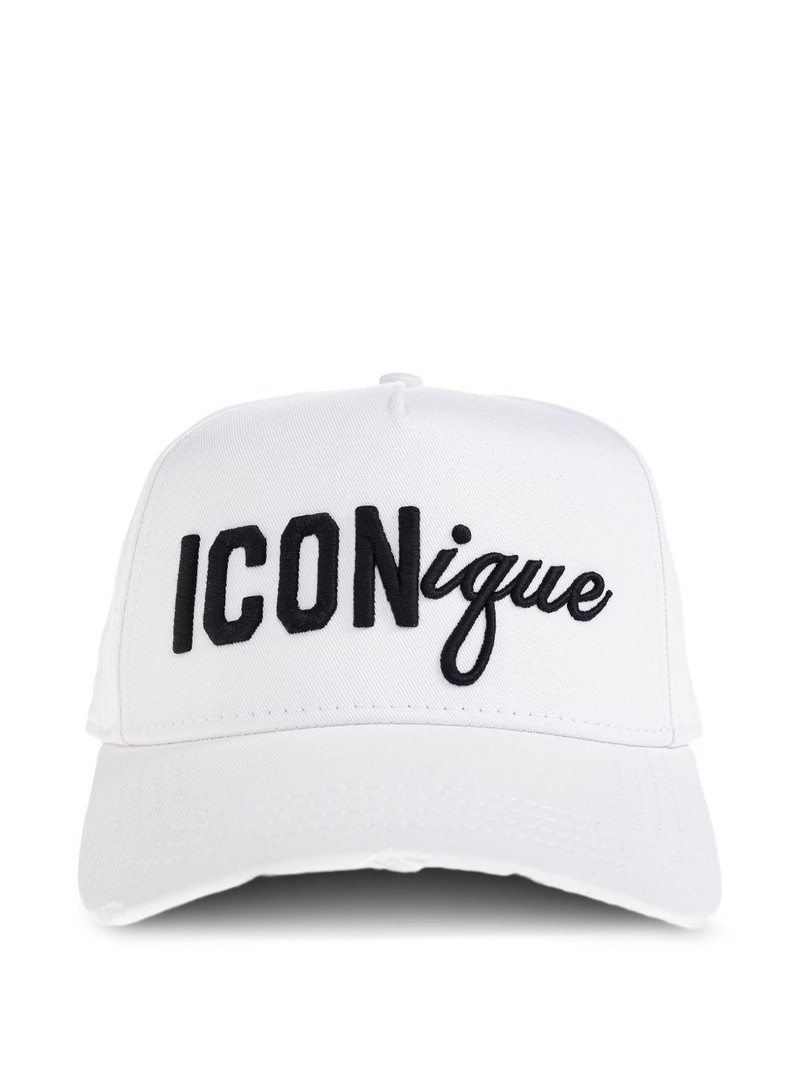 Iconique logo-embroidery baseball cap 1