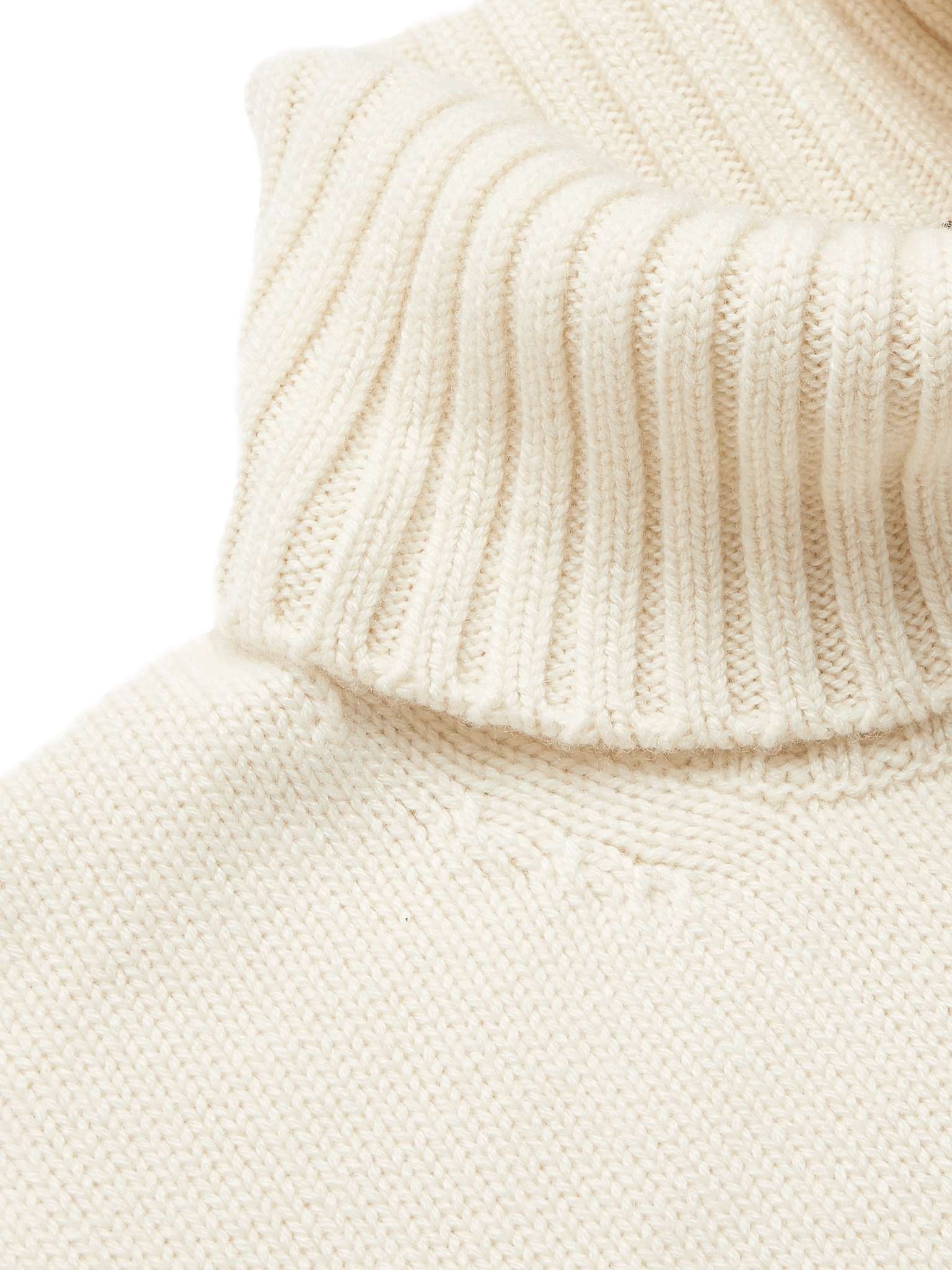 Grafton Baby Cashmere Rollneck Sweater - 5