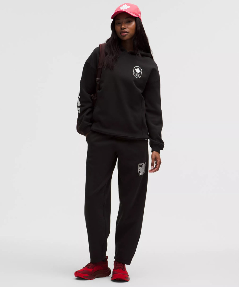 Team Canada Womens Big Cozy Oversized Hoodie *COC Logo 2