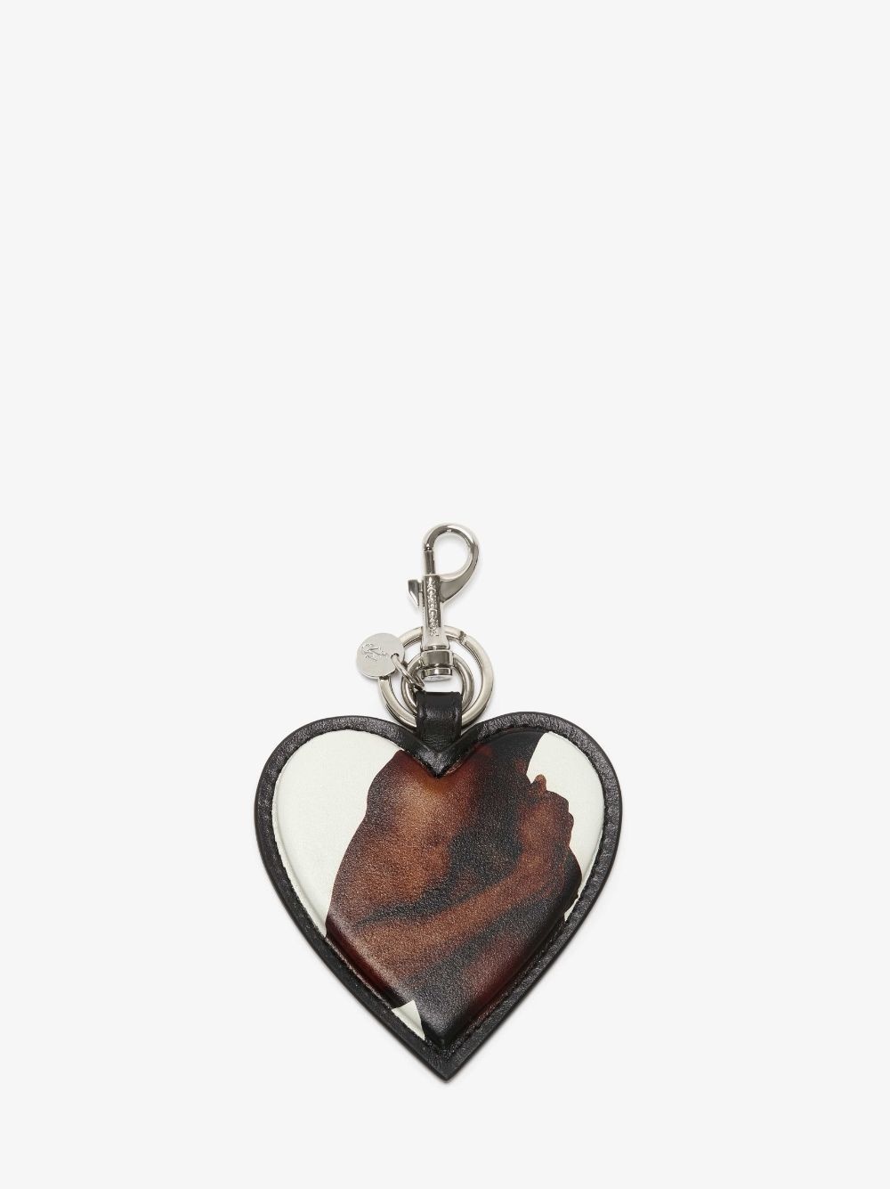 PRINTED HEART KEYRING - 1