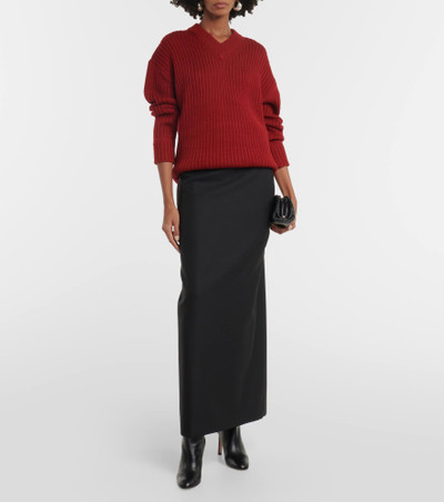 EMILIA WICKSTEAD Ribbed-knit wool sweater outlook