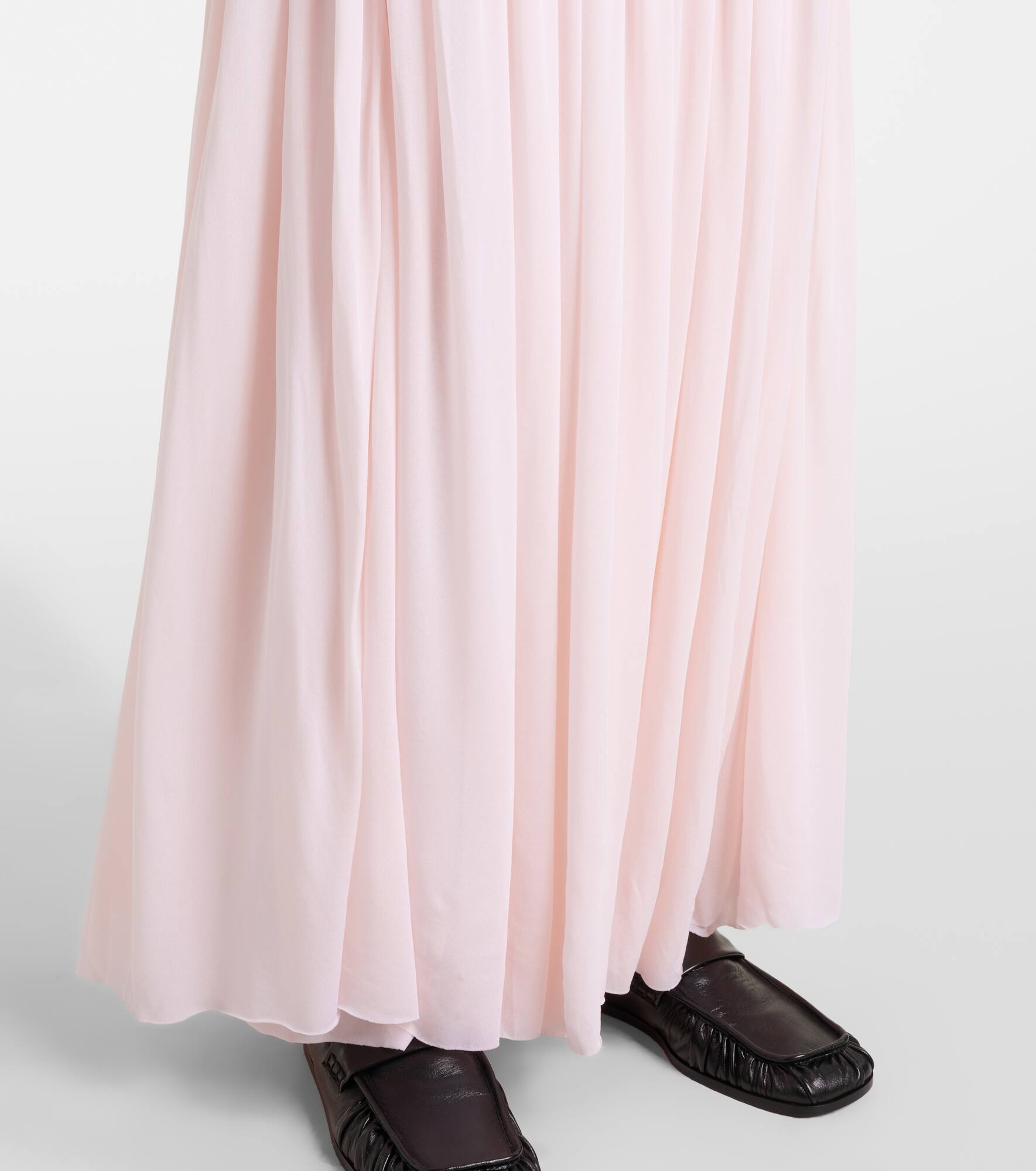 Shirred maxi dress - 5