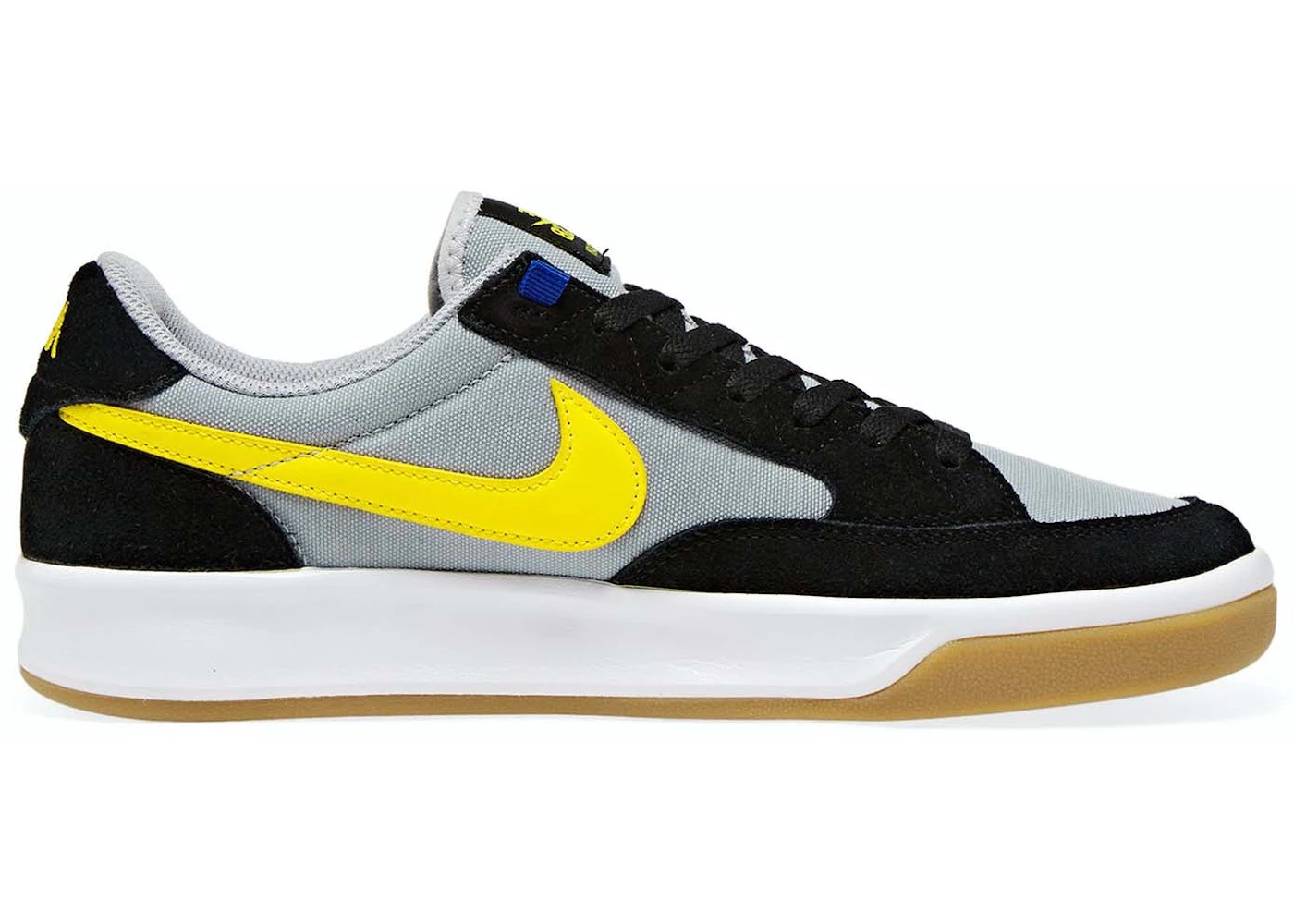 Nike SB Adversary Premium Wolf Grey Yellow Strike - 1