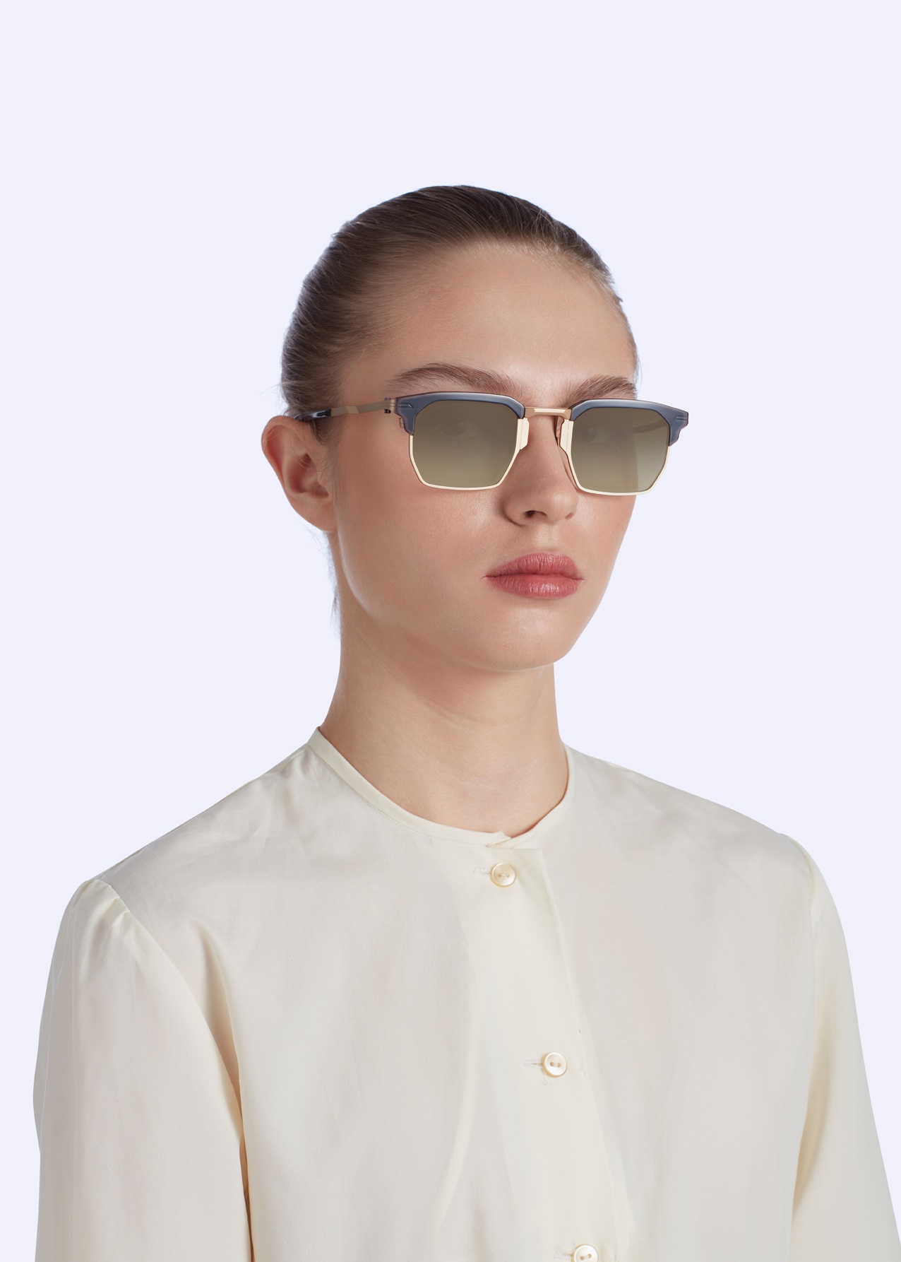 MOVITRA - Movitra – Jonathan Black / Rose Gold with Gradient Brown Lenses - 3