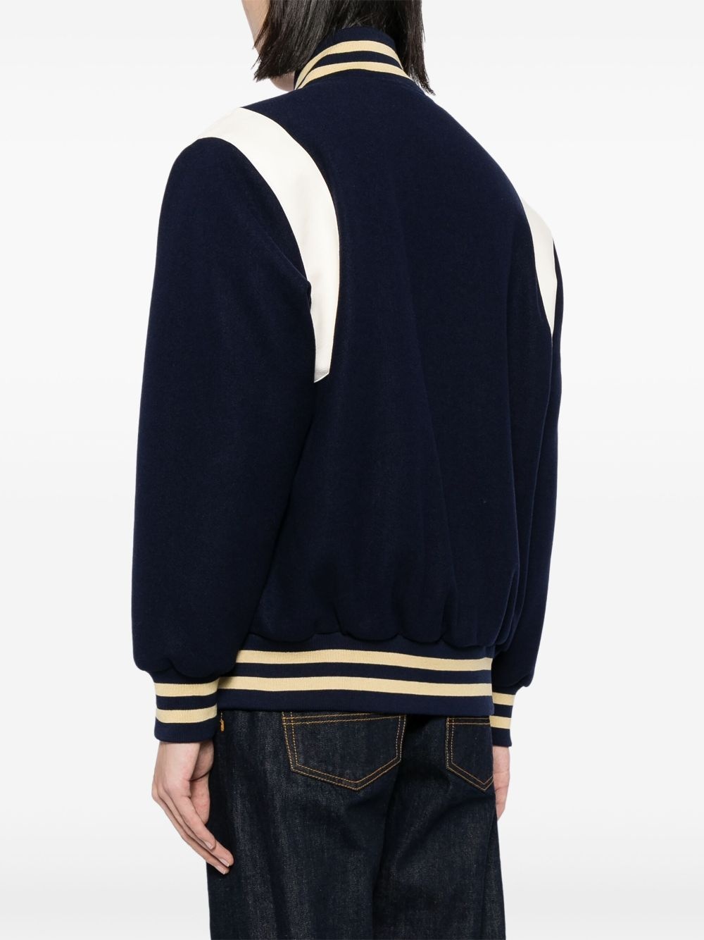 drippy varsity jacket - 4