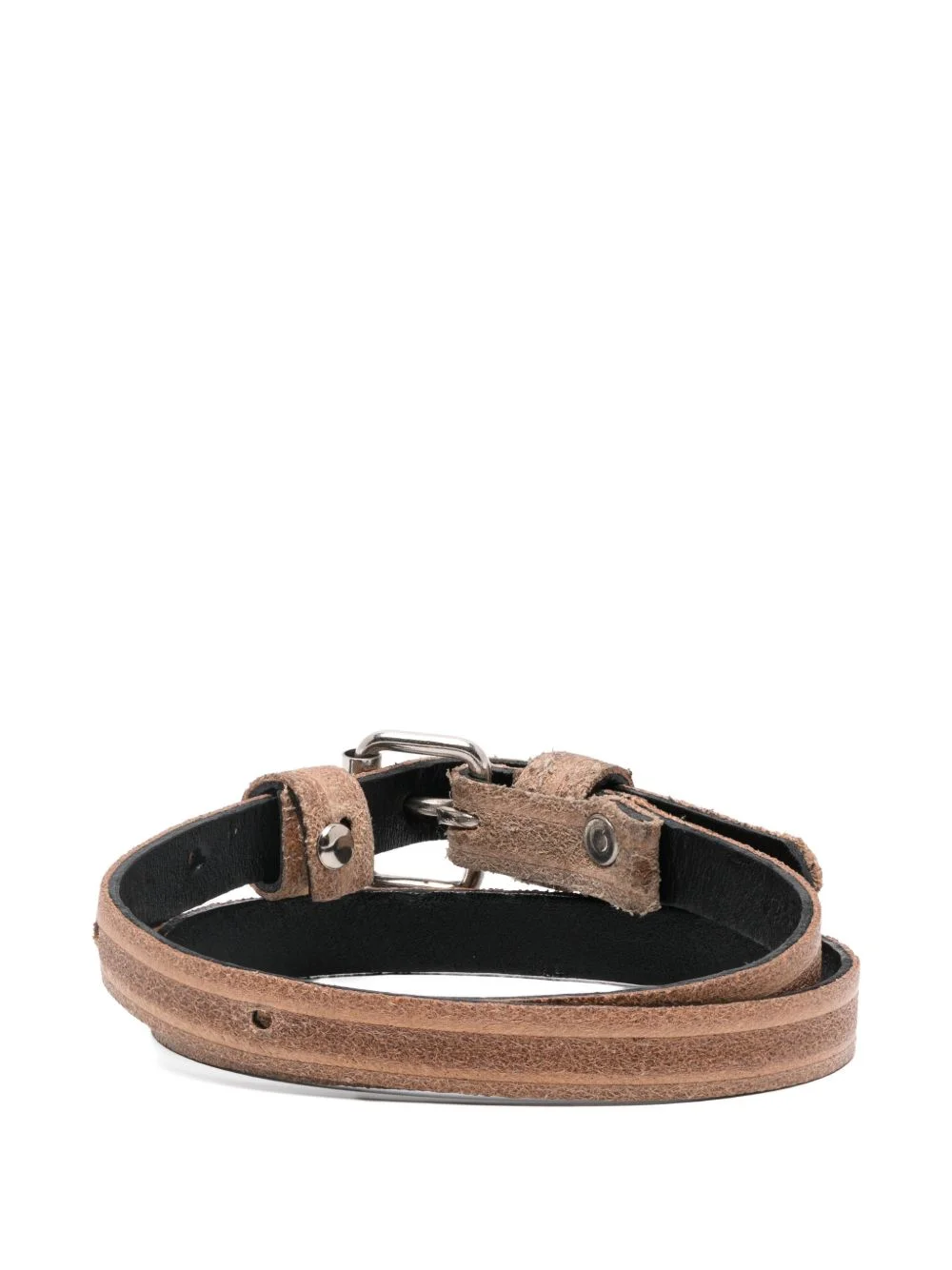 classic buckle-fastening bracelet - 1