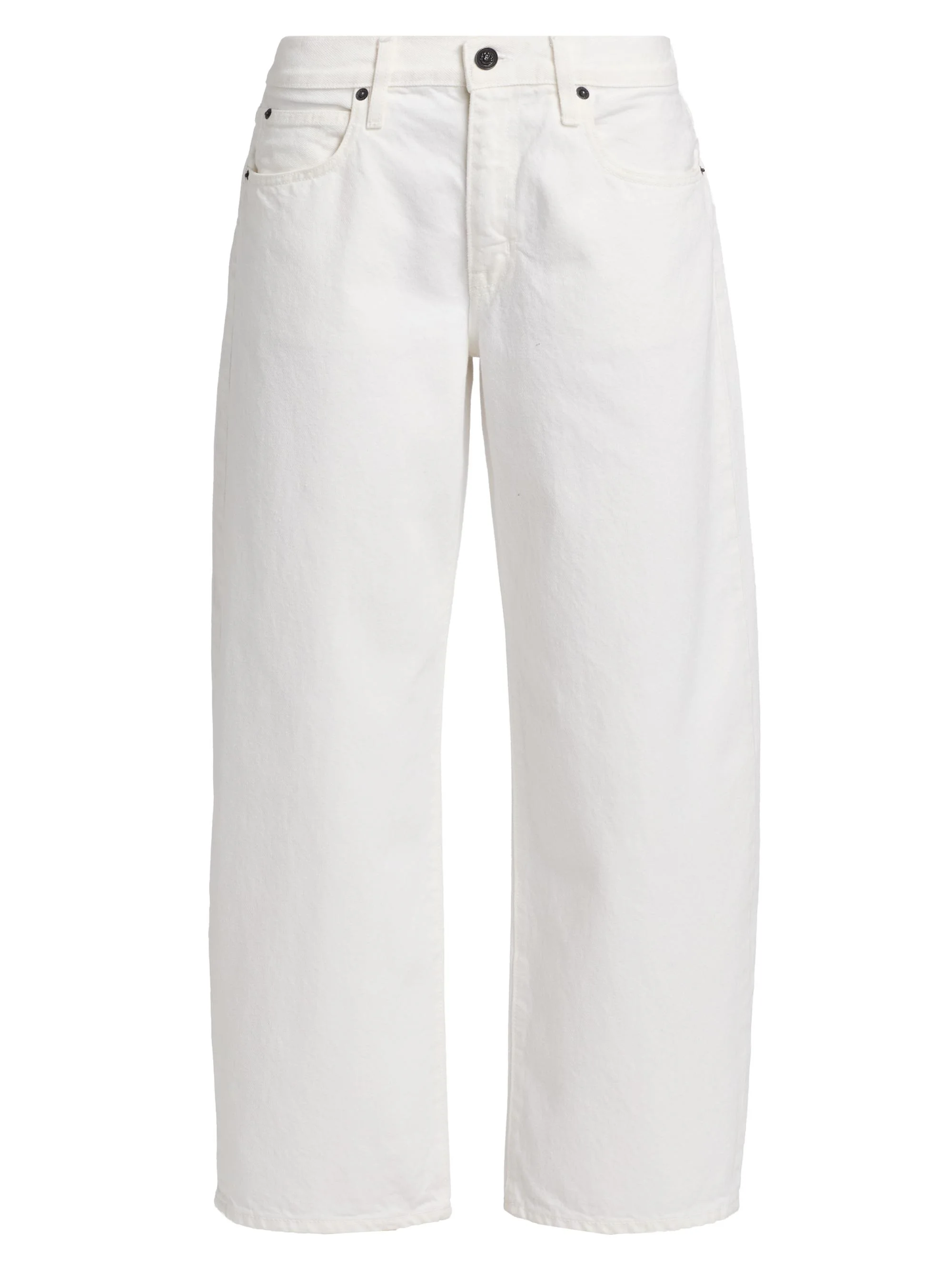 Women's Jamie Curved Ankle-Length Jeans - White - 1