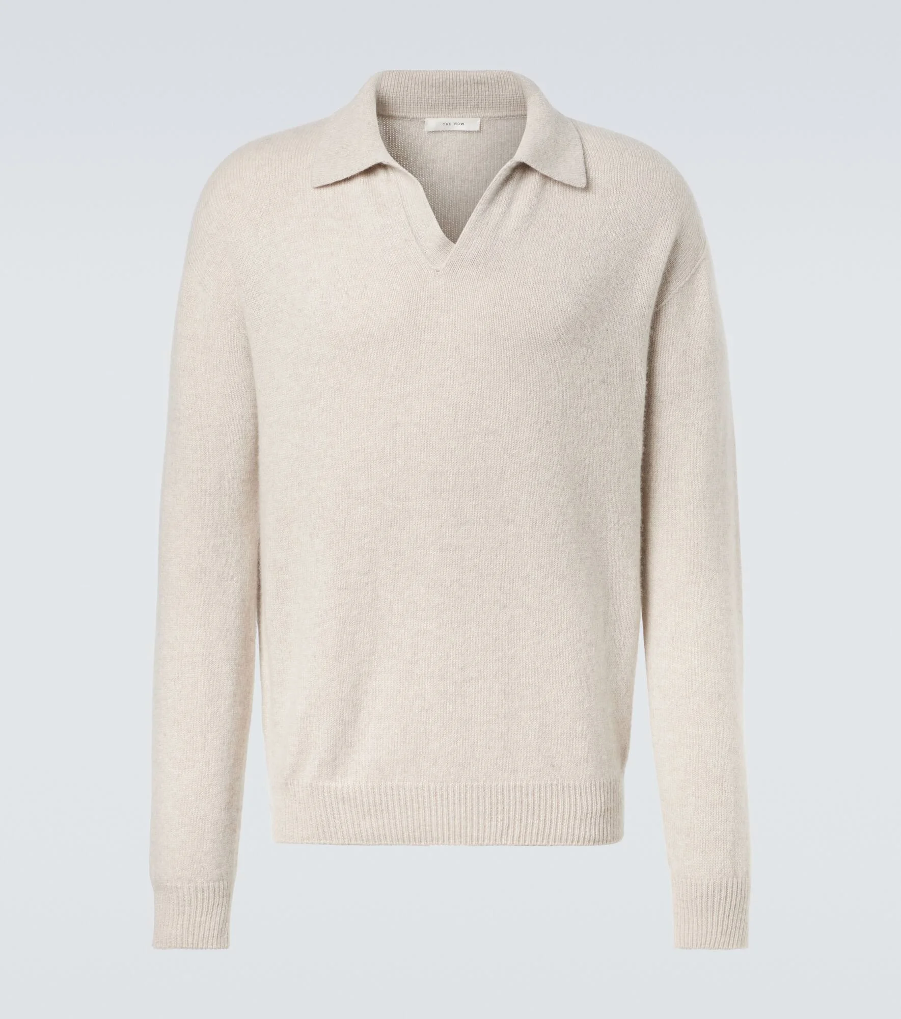 Leach cashmere polo sweater - 1