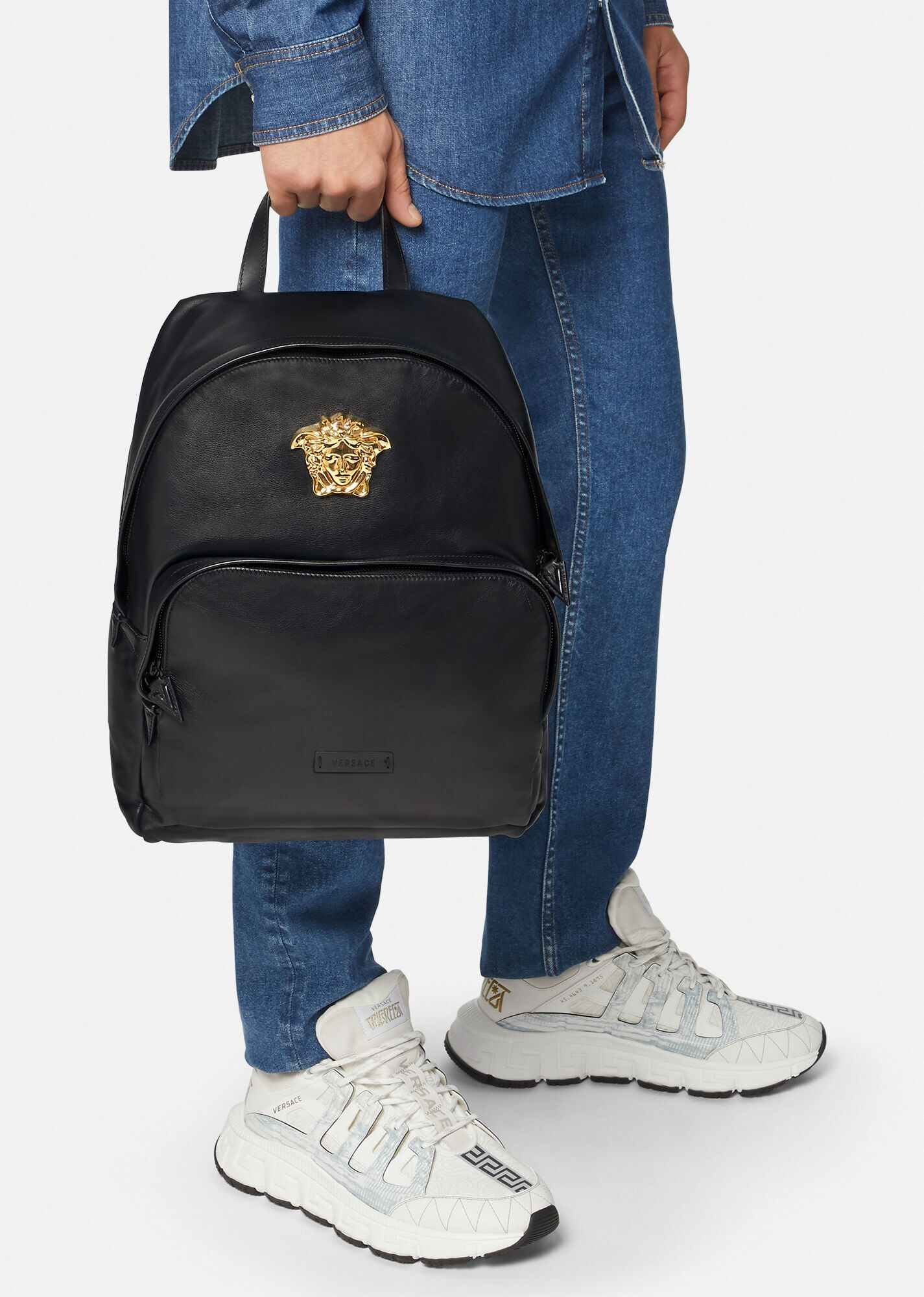 La Medusa Leather Backpack - 5