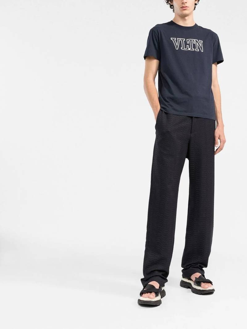 Valentino VLTN logo-embroidered T-shirt outlook