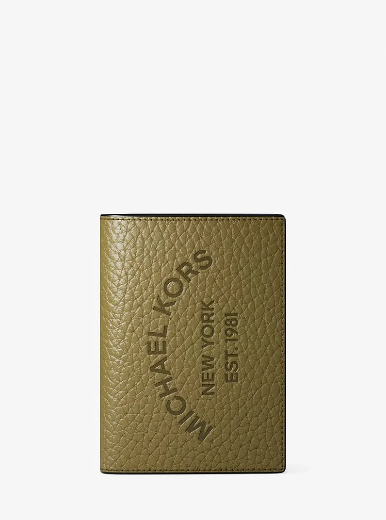 Cooper Pebbled Leather Bi-Fold Card Case - 1