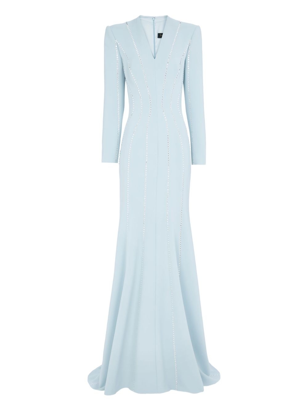 Victoire rhinestone-embellished maxi gown - 1