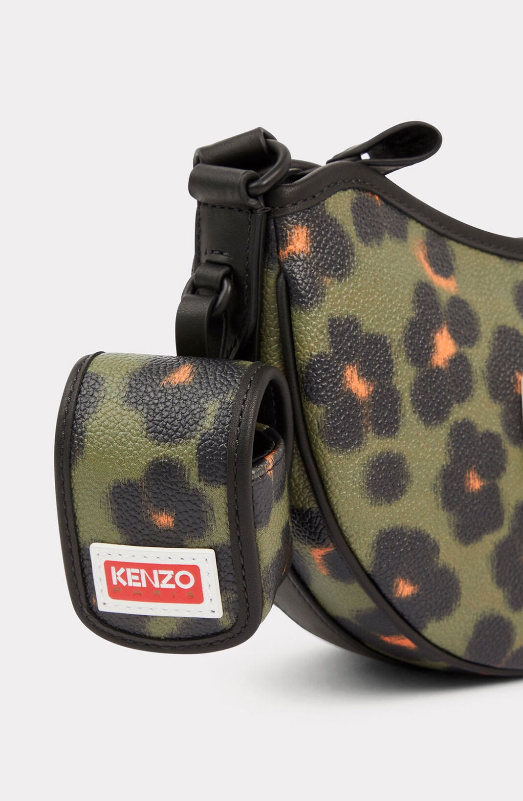 'Hana Leopard' small shoulder bag - 4