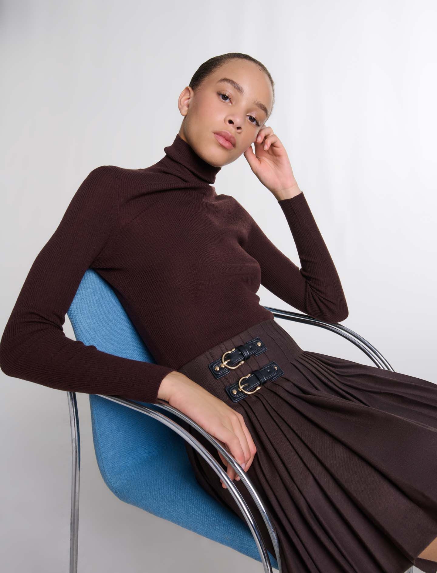 Wool and silk jumper - 8