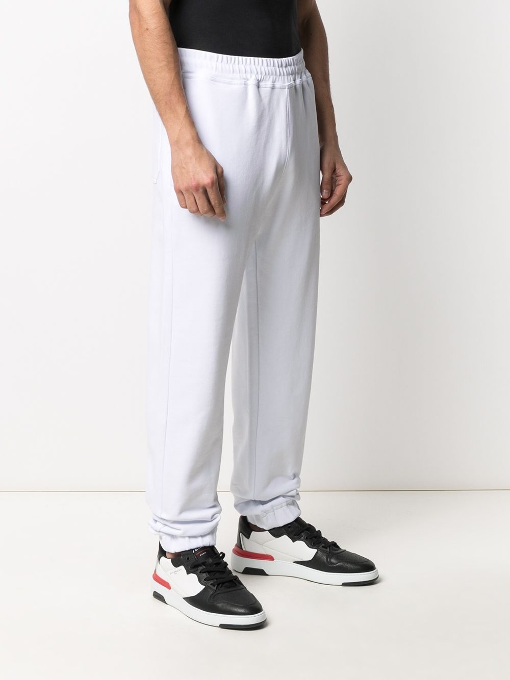 logo-print tapered track pants - 5