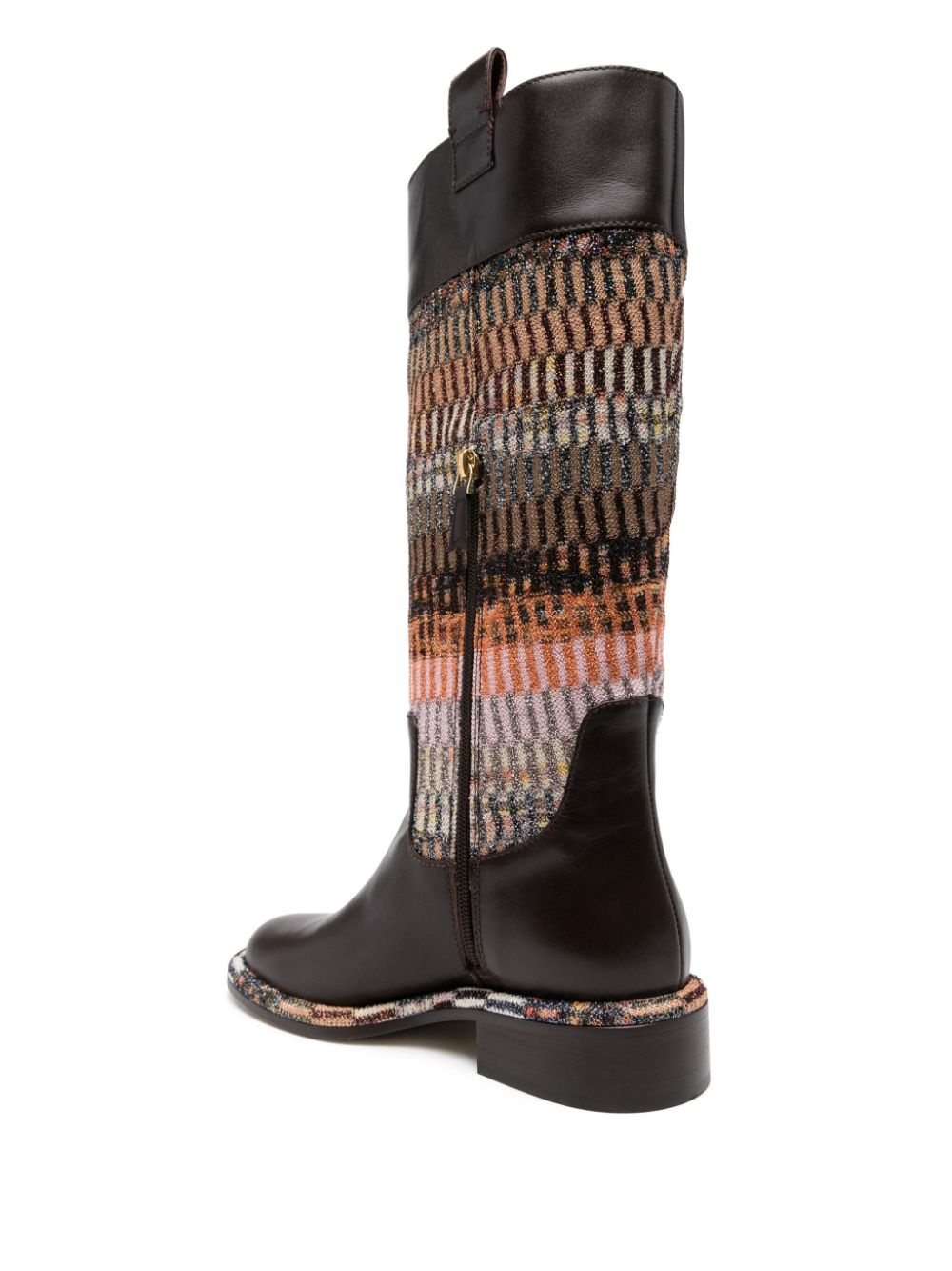 striped boots - 3