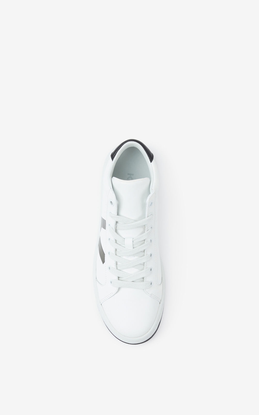 KENZO Kourt high-top leather trainers - 4
