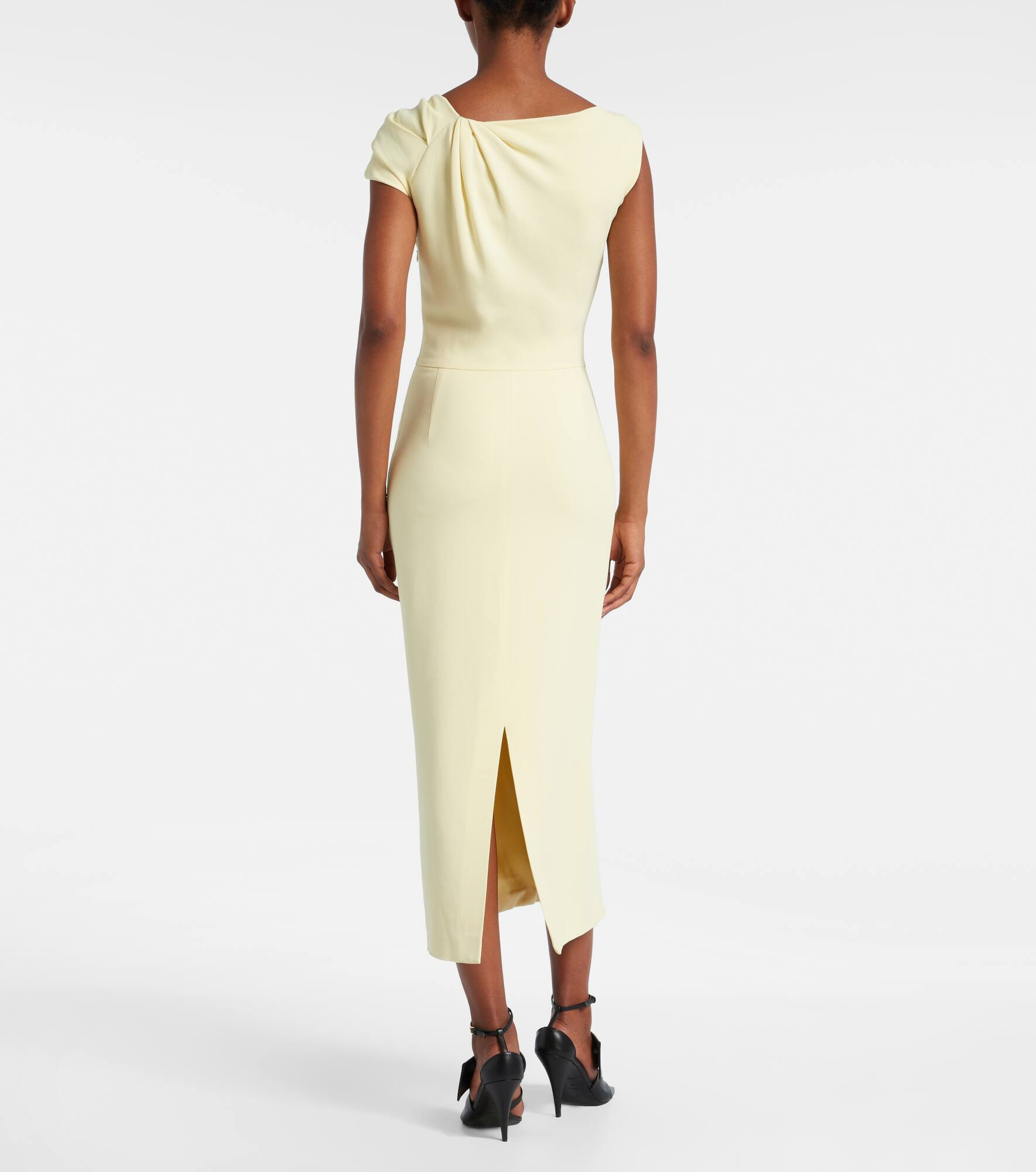 Draped cocktail dress - 3