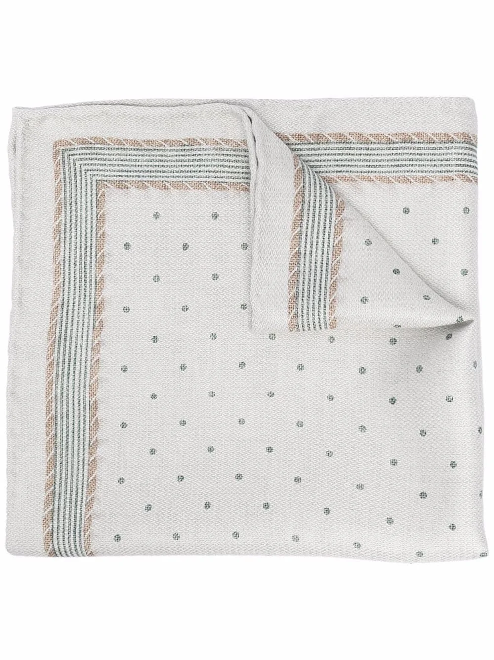 spotted silk handkerchief - 1