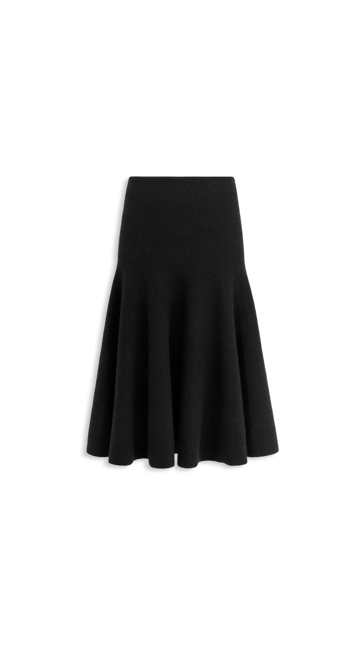 CASHMERE FLARED SKIRT - 1