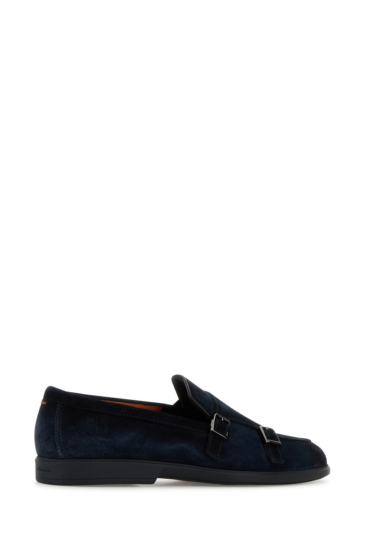 Midnight blue suede Pura loafers - 3