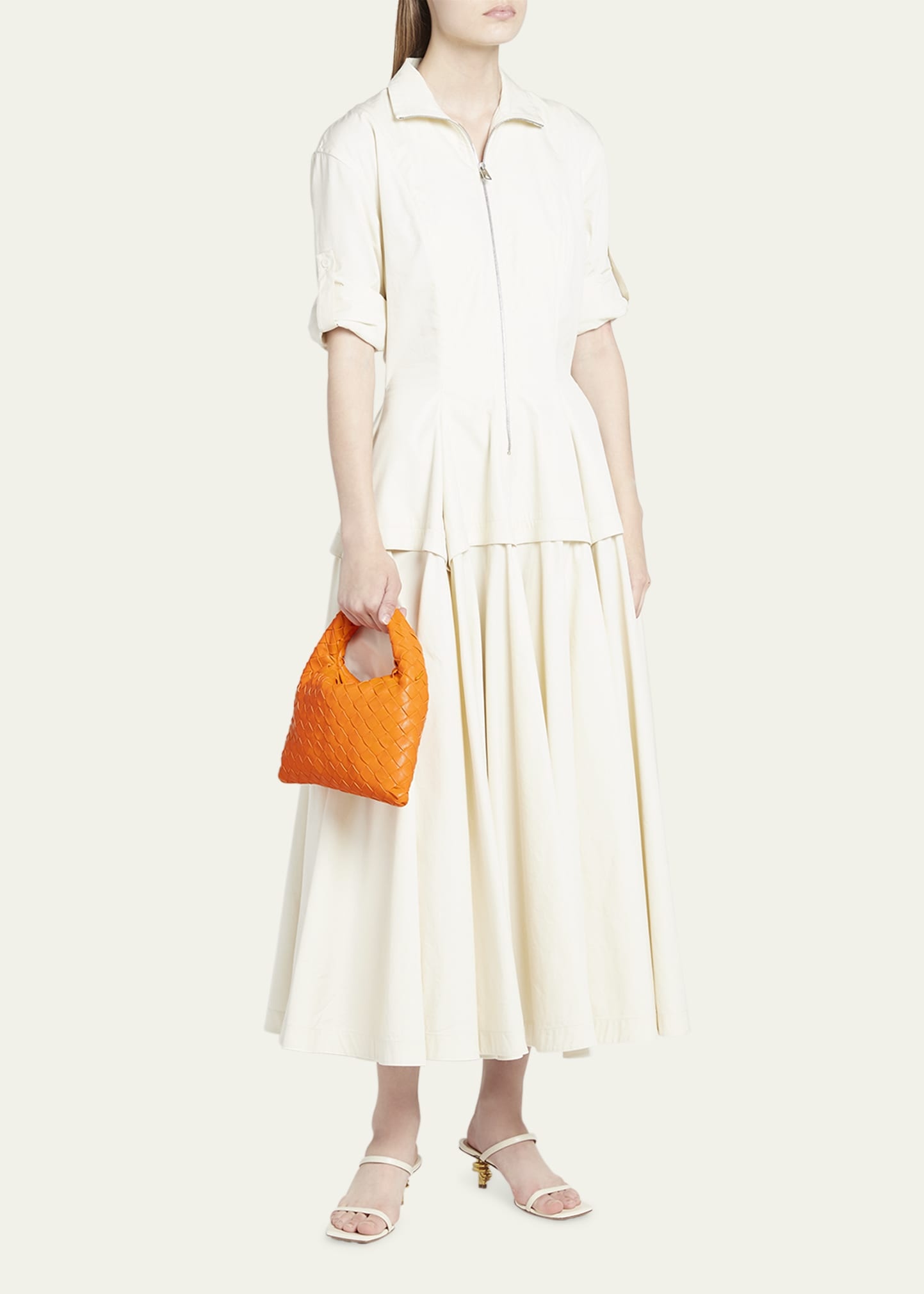 Hop Mini intrecciato Hobo Bag - 5