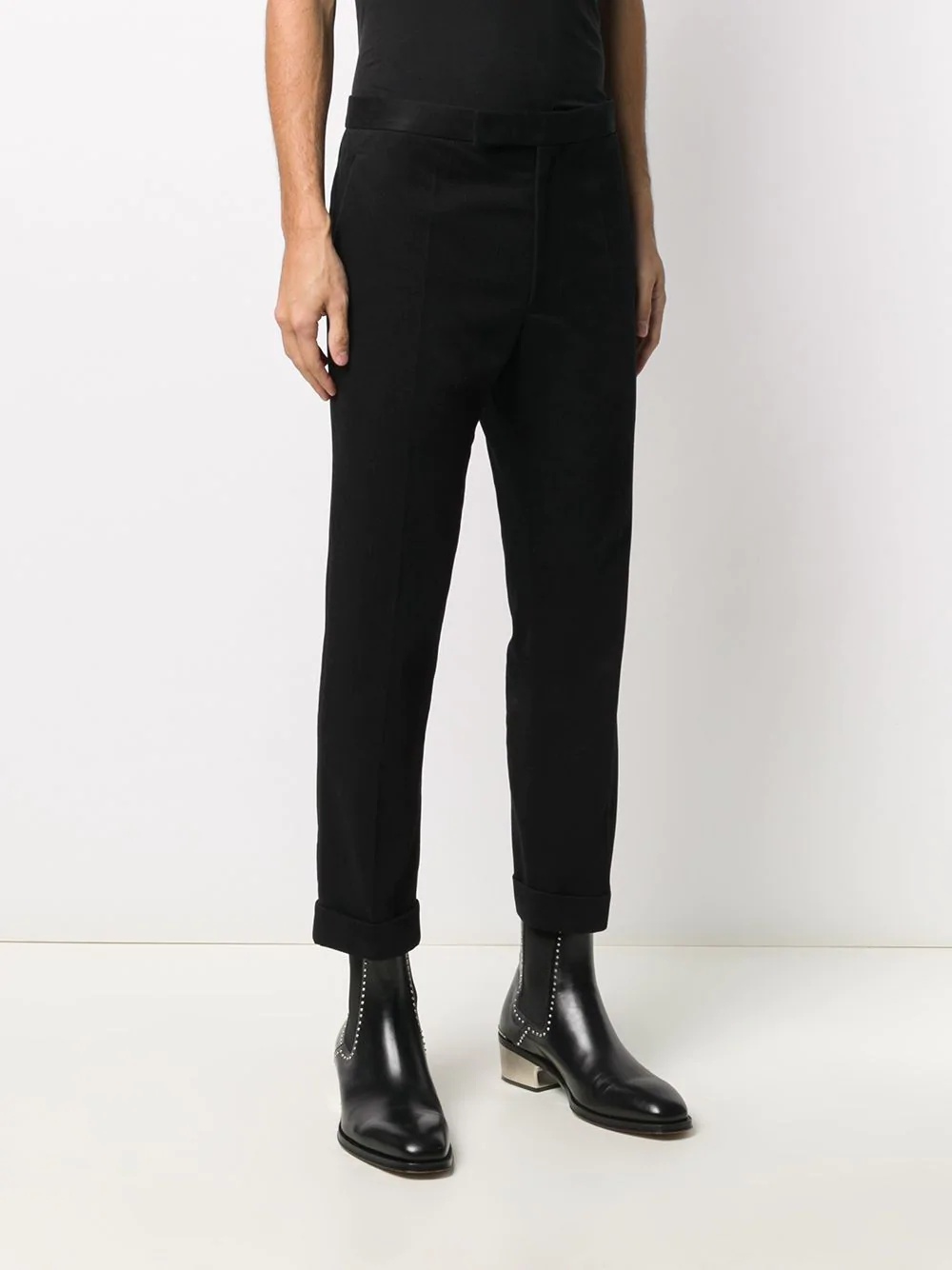 tailored cropped trousers - 3