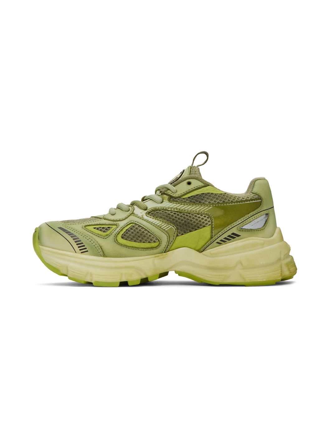 Green Marathon Dip-Dye Sneakers - 3