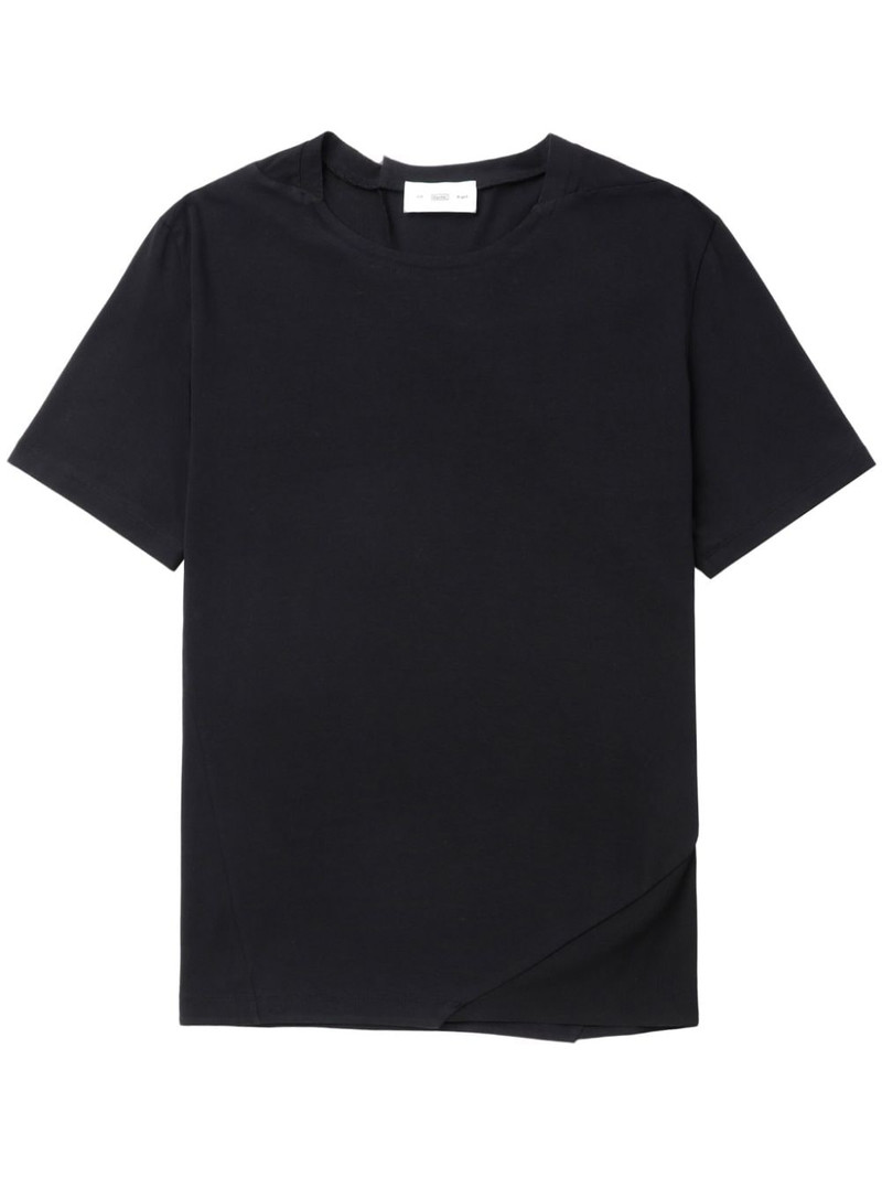 round-neck cotton T-shirt 1