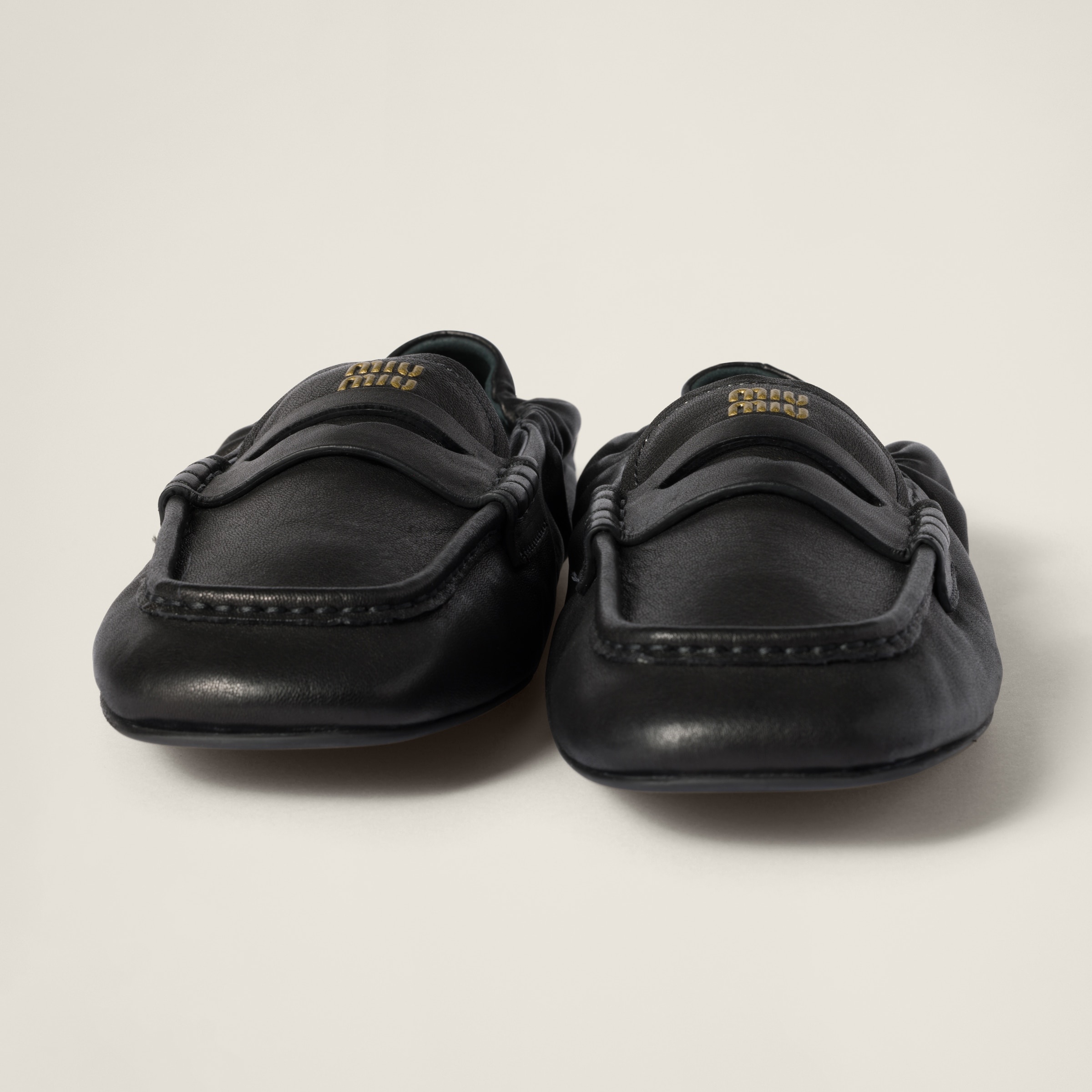 Nappa leather loafers - 4