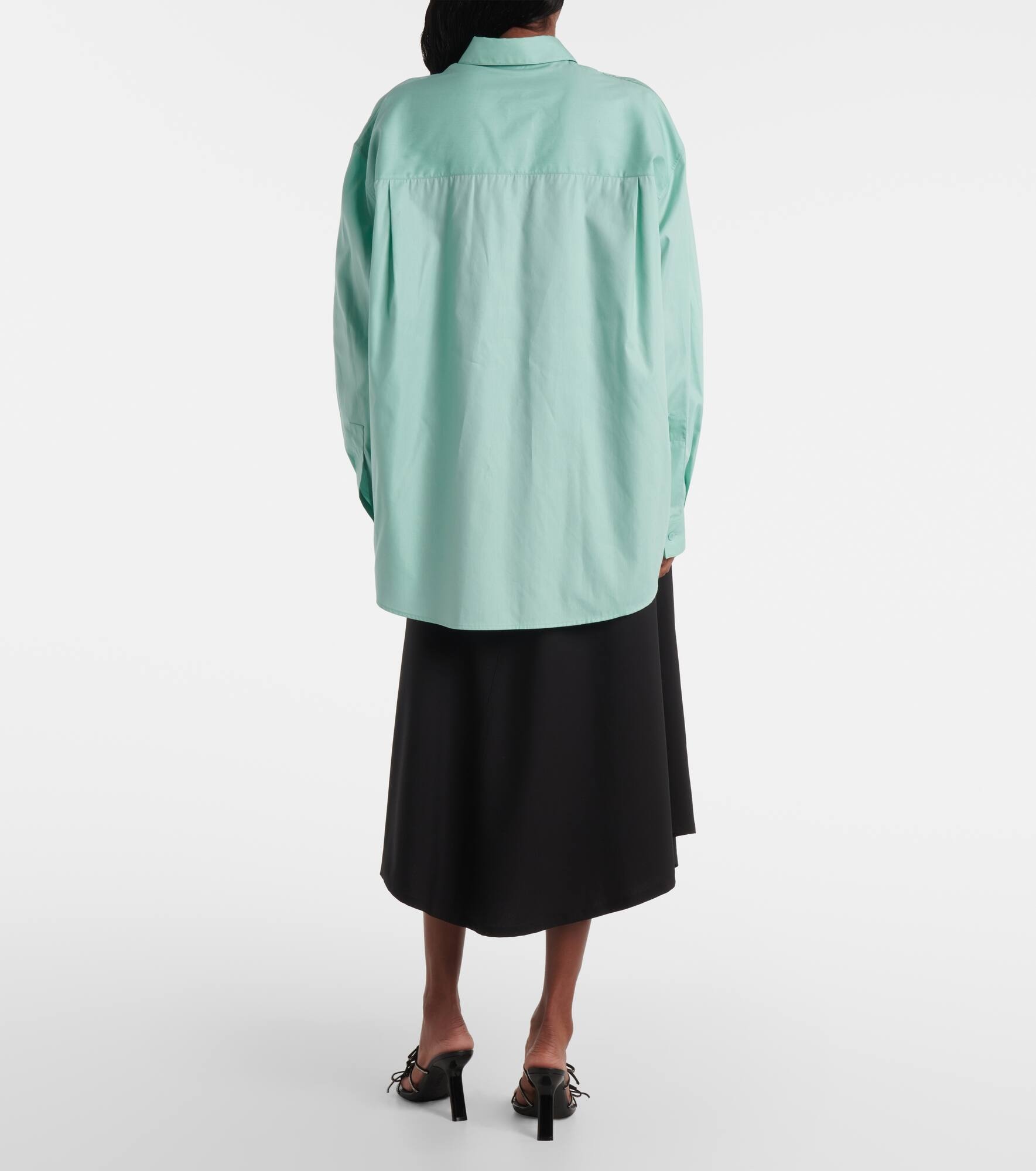 Cotton and silk shirt - 3