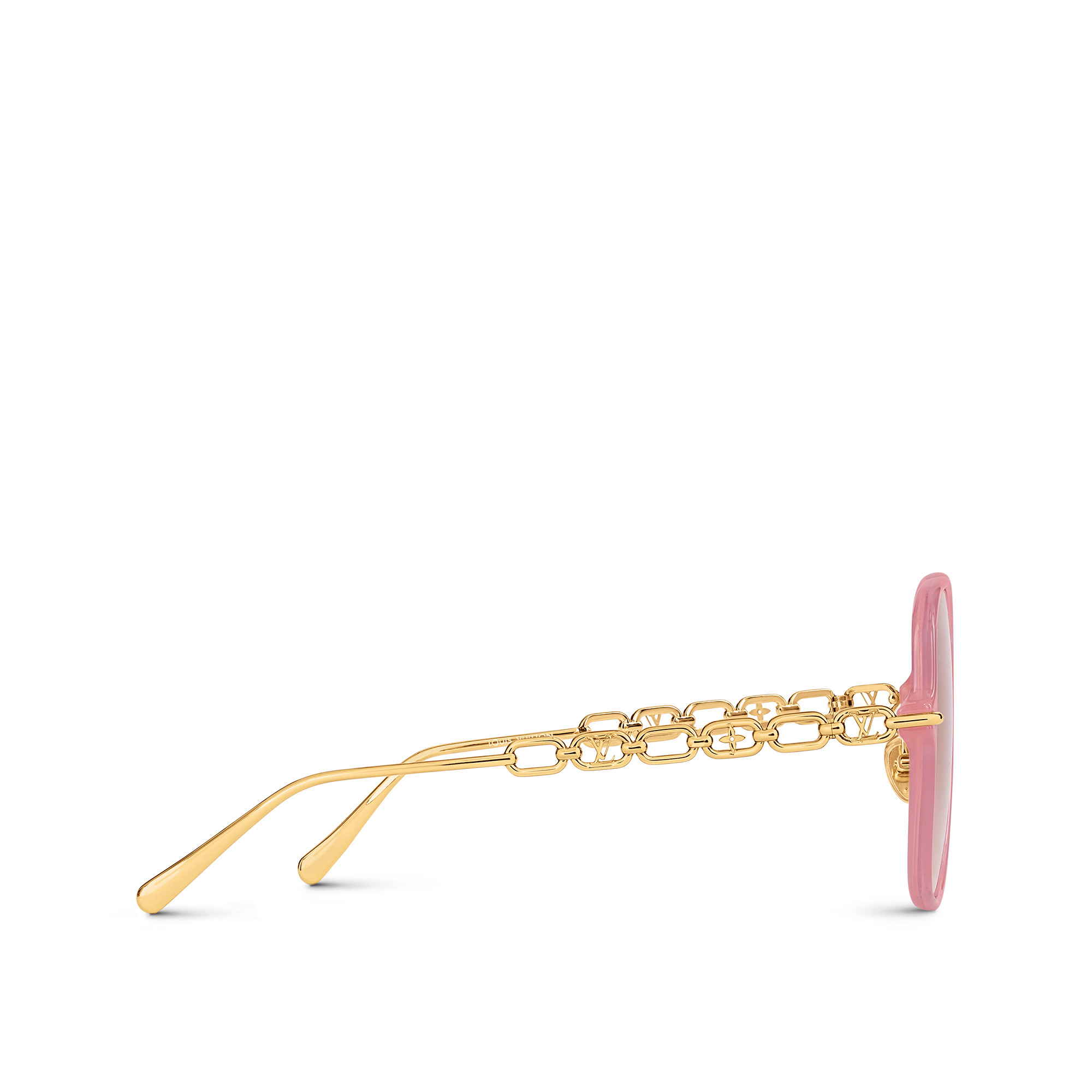 My LV Chain Two Square Sunglasses - 3