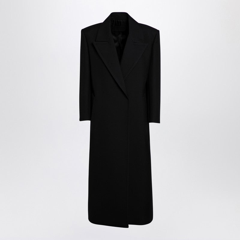 Valentino Black Wool Coat Women - 1