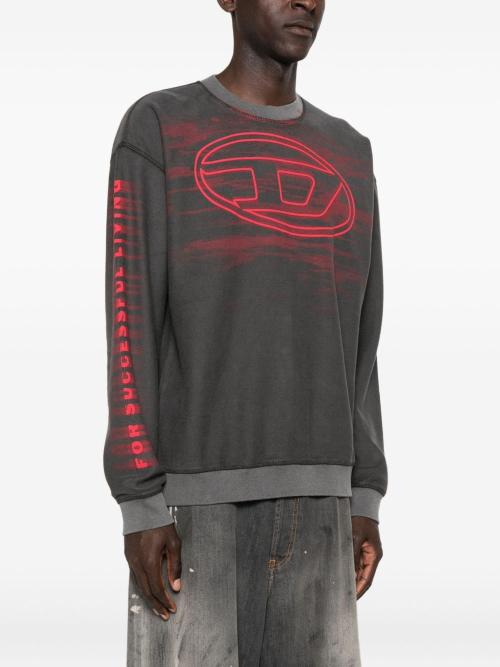 S-Boxt-T1 logo-print sweatshirt - 3