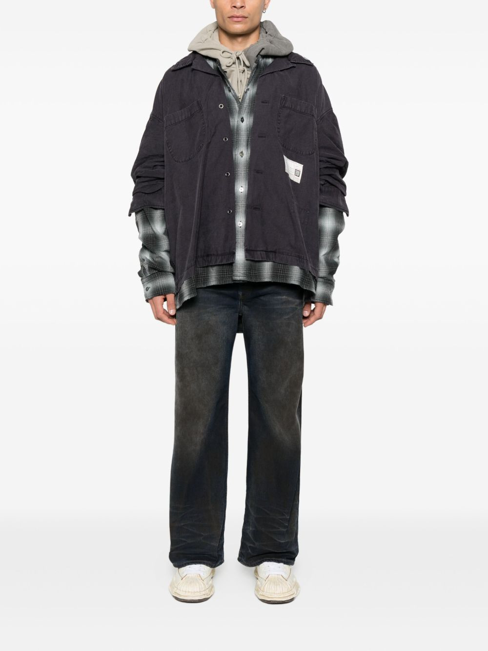 layered Long sleeve jacket - 2