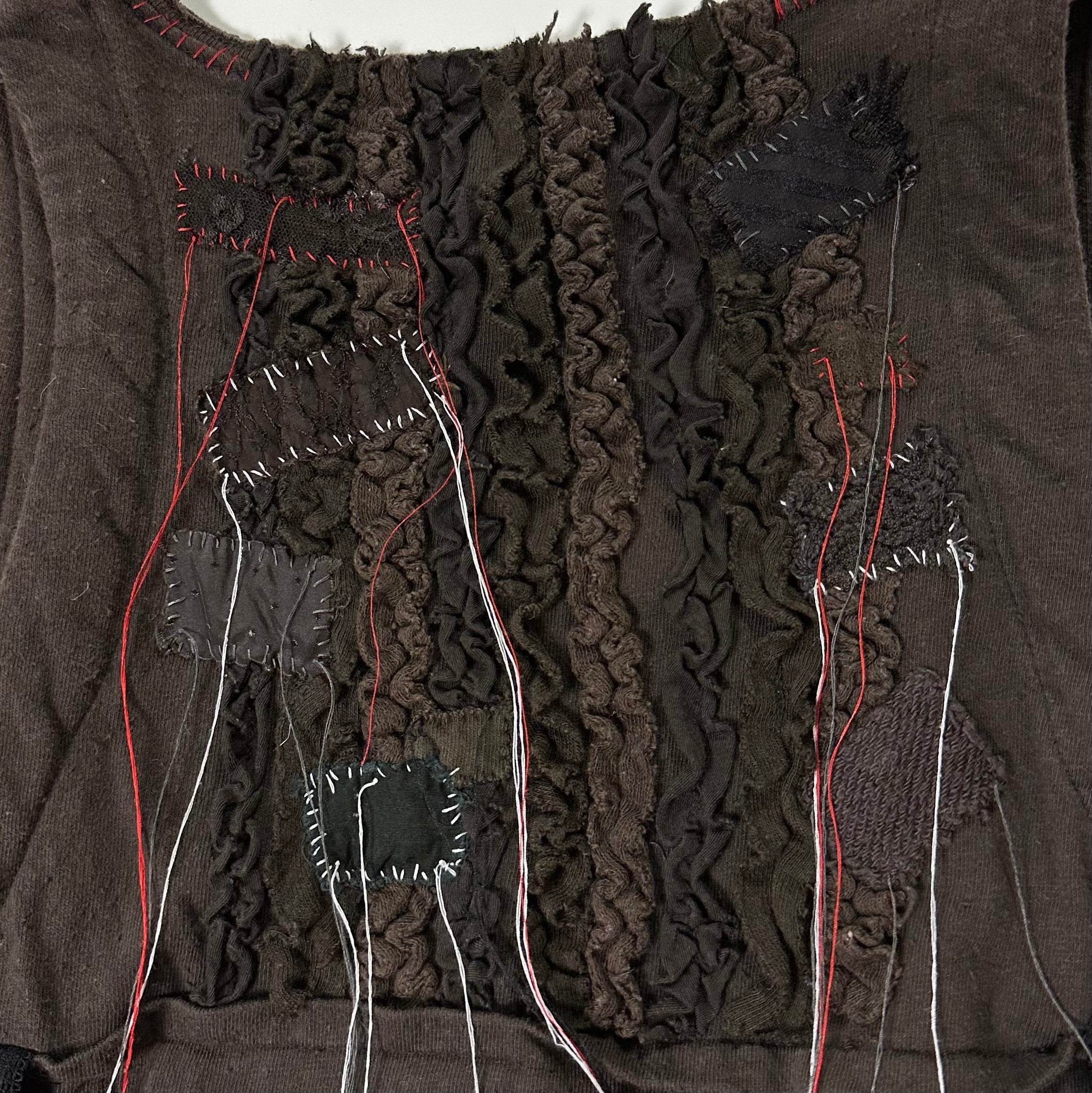 UNDERCOVER Spring Summer 2003 "Scab" Asymmetric Tank Top - 3