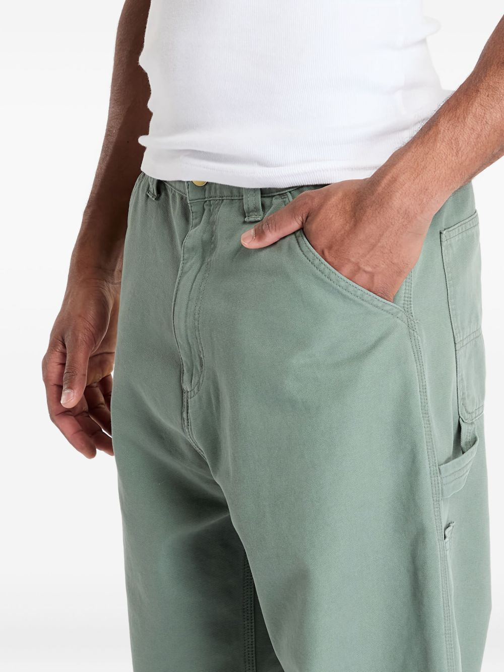 logo-patch trousers - 4