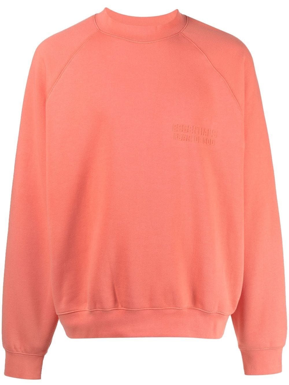 Essentials logo-print crewneck sweatshirt - 1