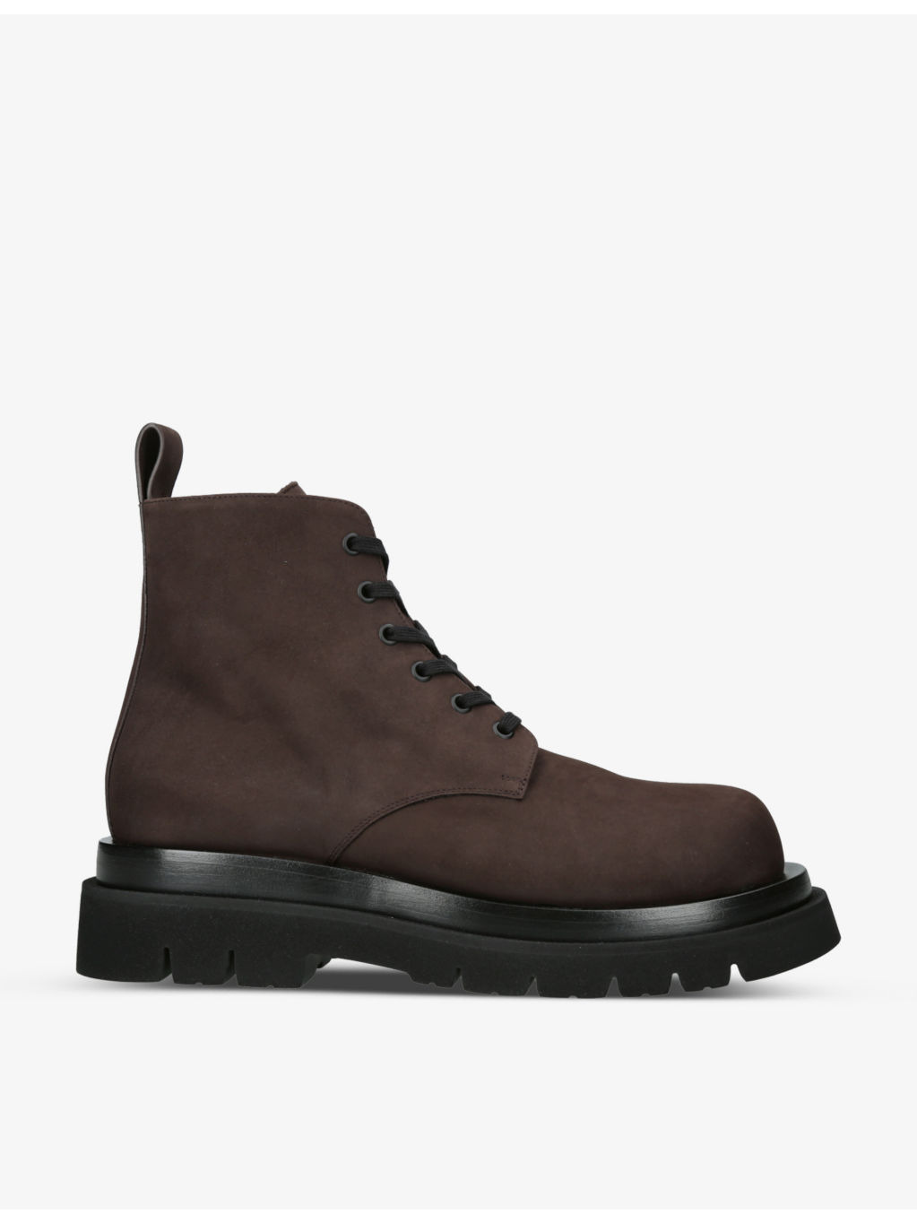Lug chunky-sole leather ankle boots - 1